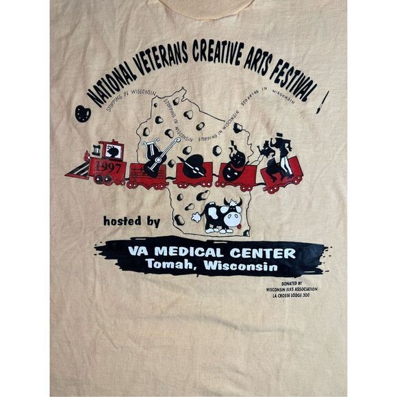 Vintage Veteran Arts Festival Tee - Picture 2 of 4